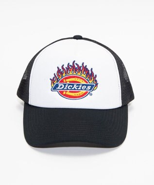WEGO Dickies　DK　EX　FIRE　ICON　MESH　CAP ブラック
