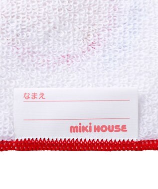 MIKI HOUSE HOT BISCUITS 【ミキハウス】 ミキハウスベア ミニタオル 赤