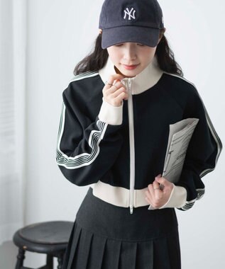 WEGO ショートトラックジャケット ブラック