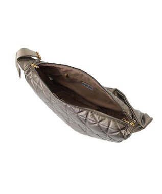 Green Parks ・ｃａｃｈｅｃａｃｈｅキルティングハーフムーンショルダ Bronze