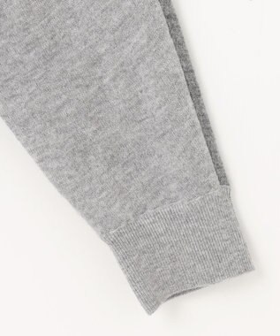 自由区 L 【カタログ掲載】ファインウールカシミヤドルマンシルエット ニット グレー系