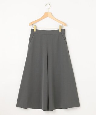 組曲 【洗える】ライトツイルストレッチ パンツ グレー系