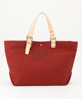 united bamboo 【NAVYS 10月号掲載】UB ベーシックバッグ(ミディアム) レッド