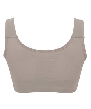 BRADELIS New York 【BRADELIS Me / ノンワイヤー】オールインワンライトブラ 軽い着け心地で快適に補正するブラジャー 谷間メイク ダークグレージュ