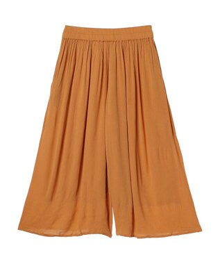 Green Parks レーヨンクレープスカーチョ Orange