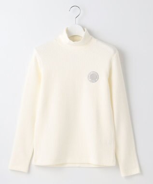 23区GOLF 【WOMEN】【吸湿発熱】グランサーモ モックネック カットソー ホワイト系