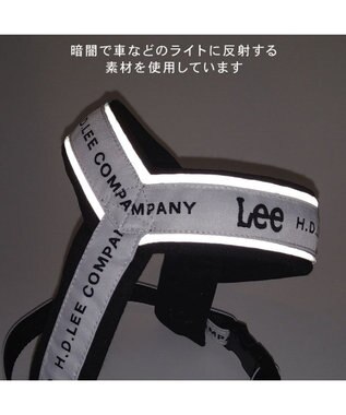 PET PARADISE Lee ロゴ アクティブ ハーネス ３Ｓ 小型犬 ホワイト×ブラック