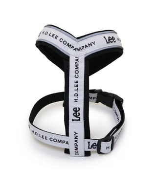 PET PARADISE Lee ロゴ アクティブ ハーネス ３Ｓ 小型犬 ホワイト×ブラック