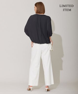 ICB 【WEB限定・洗える】Float ドルマンスリーブカットソー チャコール系