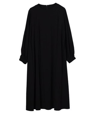 CRAFT STANDARD BOUTIQUE レーヨンデシンドレッシーワンピース Black