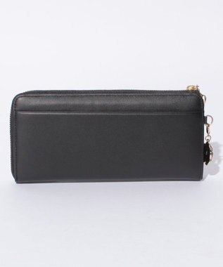 CLATHAS ワッフル　Lファスナー長財布 ブラック