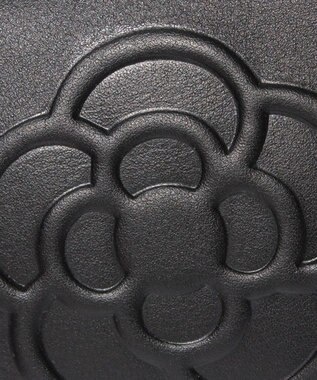 CLATHAS ワッフル　Lファスナー長財布 ブラック