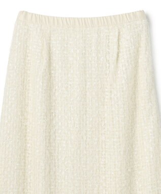 UNFILO エアリーヤーン Iラインスカート エクリュ