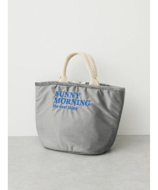 Green Parks ・ｓｏｆｉ　ベロア刺繍トートバッグ Light Gray