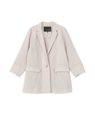 YECCA VECCA リネンライクジャケット Light Gray