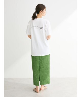 Green Parks BEST PRICE フクレジャガードIラインスカート Green