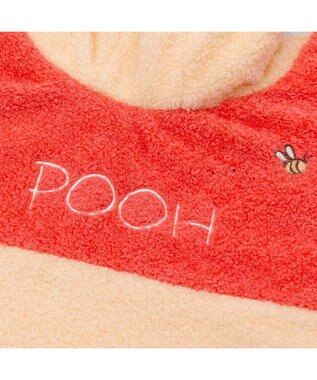 PET PARADISE ディズニー くまのプーさん 着る毛布 小型犬 イエロー×レッド