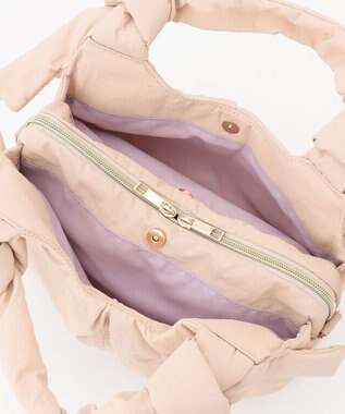 LA BAGAGERIE 【maison vert】 【撥水】リボンフワフワ２WAYトート アイボリー