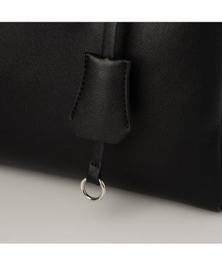 UNBILLION カシュカシュ cachecache / ヒネリ金具ボーリングバッグボストン ブラック