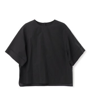 uncrave 【手洗い可】シアー ブラウス（uncrave WHITE） ブラック