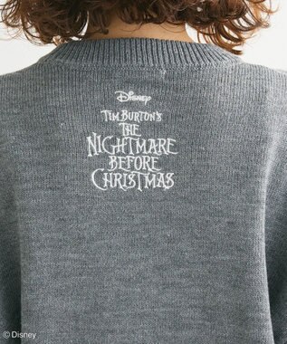 Green Parks ナイトメア／フェイスジャガードニットプルオーバー Gray Mixture