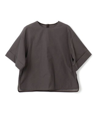 uncrave 【手洗い可】シアー ブラウス（uncrave WHITE） スレート