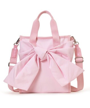 LeSportsac BOW MINI N/S TOTE/ピンクボウズ ピンクボウズ