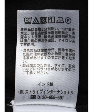 AMERICAN HOLIC インドコットン袖刺繍ワンピース Black