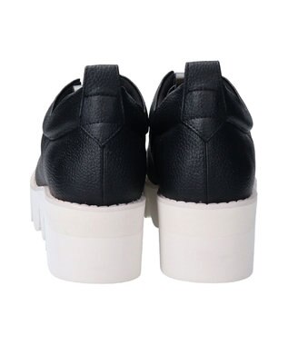 Bridget Birkin 【Round About】甲ゴムヒールアップスニーカー ブラック