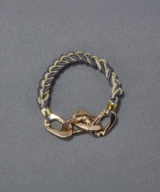 Phoebe 2wayツイストメタルヘアブレス　グレー グレー