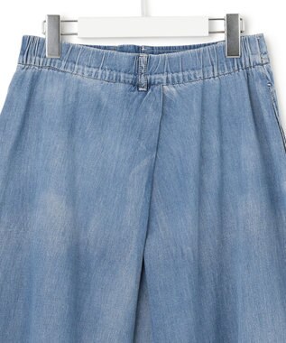 J.PRESS YORK STREET 【WOMEN】ライトダンガリー デニムスカート ダルブルー系