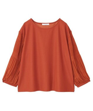 Green Parks マジョリカ袖カットプルオーバー Terracotta