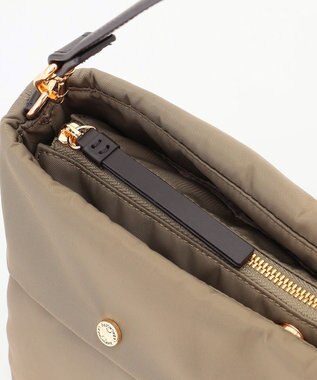 LA BAGAGERIE ダブルフロントポケット2WAYショルダー グレージュ