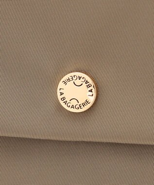 LA BAGAGERIE ダブルフロントポケット2WAYショルダー グレージュ