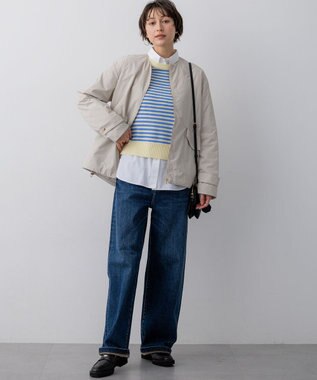 23区 【一部先行予約/VERY掲載】CANCLINI シャーティング ベーシックシャツ ホワイト系