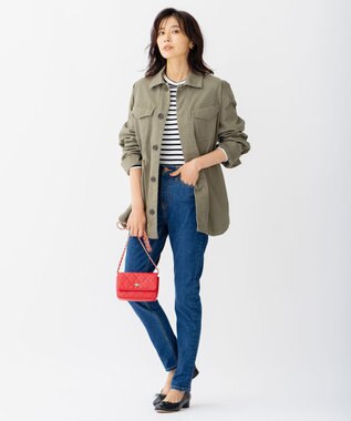 23区 【CLASSY.1月号掲載】23区DENIM スキニー パンツ ミッドブルー系