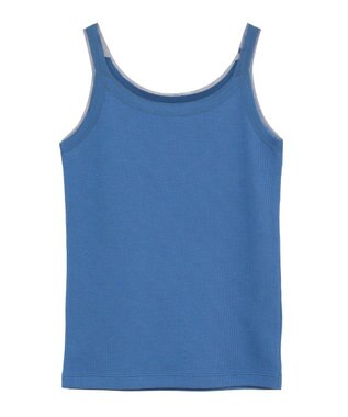 AMERICAN HOLIC チュールキャミタンクトップ Deep Blue