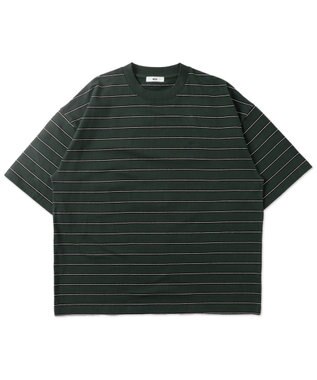 WEGO ワンポイントボーダーT 柄2
