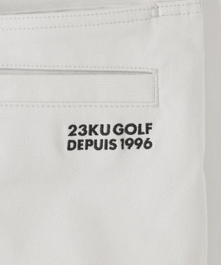 23区GOLF 【MEN】ウエストにジャストフィット ウエストムーブ パンツ 選べる5色展開 ライトグレー系