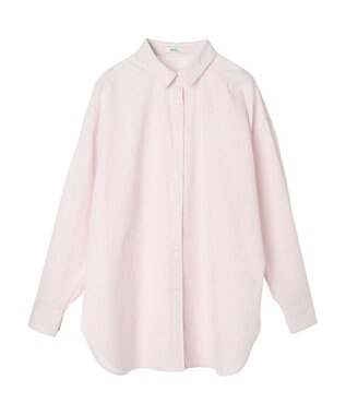 earth music&ecology サッカーレギュラーシャツ Pink