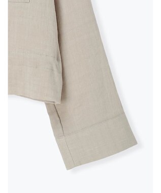 Te chichi リネンライクWポケットジャケット ベージュ