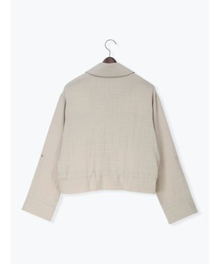 Te chichi リネンライクWポケットジャケット ベージュ