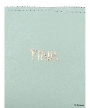 Green Parks ピーター・パン／フラワー合皮ポーチ Beige