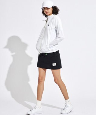 PW CIRCULUS 【高通気 / 軽撥水 / 軽量のDotAir 使用】【WOMEN】カーゴスカート ゴルフウェア レディース ブラック系