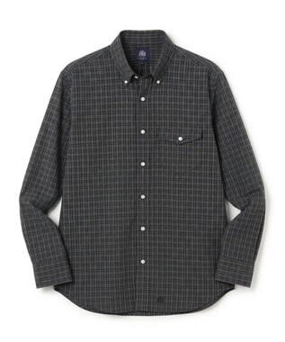 J.PRESS MEN 【こだわりの逸品】シアージャカードチェック シャツ / B.D.