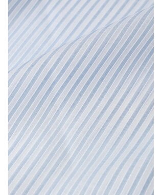 earth music&ecology 袖スリットリボンロングシャツ Sax