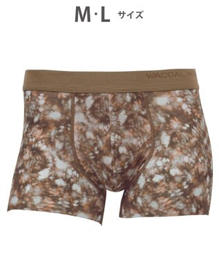WACOAL MEN WACOAL MEN ボクサーパンツ 【気持ちいいパンツ】 動いてもズレにくい フロントの安定性・快適性 フリーなカッティング（裾部分） なめらかな肌ざわり 前閉じ 下着 WT3429 /ワコールメン ブラウン