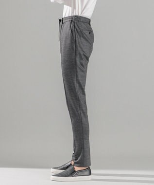 JOSEPH HOMME 新素材【抜群のストレッチ性/セットアップ対応可】スプリングウールジャージー / PEGG CONVERTIBLE グレー系