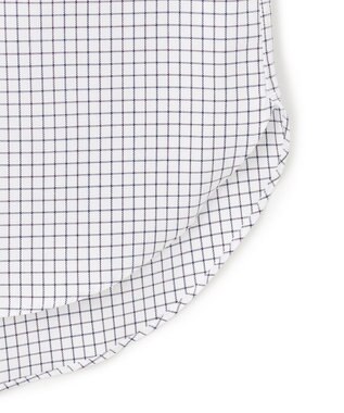 J.PRESS MEN 【KING SIZE】【PREMIUM PLEATS / 形態安定】スーピマコットンタッタソールチェック シャツ/B.D. パープル系3