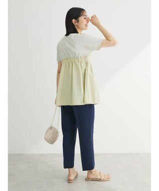 Green Parks ミディ丈ビスチェドッキングプルオーバー Light Green